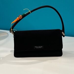Kate Spade Black Fabric Purse